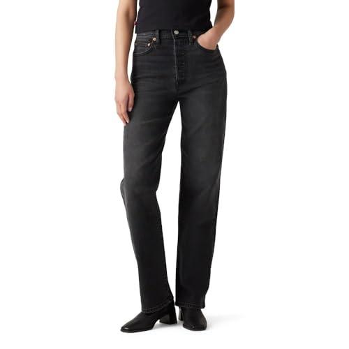 Levi's Women's Ribcage Straight Full Length Jeans, (New) Say No Go, 32