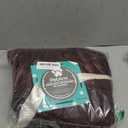 PetAmi Waterproof Dog Blanket for Medium Large Dog Puppy Cat Throw for Couch Cover Leakproof Protection, Sherpa Fleece, Reversible Soft Washable 60x40 Brown Brown