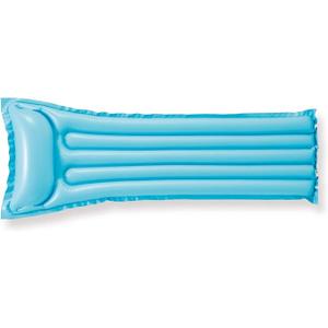 Set of 2 Intex MAT Relax-a-mat Float Water Swim Pool Lake Raft Tube Flotation (Green, Blue)