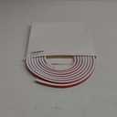 Wall Cord Hider 196 Inch, Self Adhesive Cable Hider Cord Cover for Wires, Flexible Wire Cover Cable Raceway for Cord Management W0.59 H0.39in White