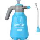 Hand Pump Sprayer 1/2 Gallon, 68 Oz Leak-Proof Water Mister Spray Bottle, 2L Handheld Garden Pressure Sprayer in Lawn and Garden, with Adjustable Nozzle, Extended Spray Rod & Safety Valve