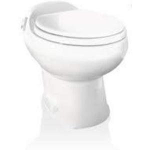 Thetford 33384 White Aria Toilet Seat and Cover Assembly