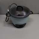 AROMA 6-Cup (Cooked) / 1.5Qt. Rice & Grain Cooker (ARC-743-1NGBL), Light Blue