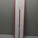 Self Adhesive Door Kick Plate 32 inches Acrylic Decorative Plates Pets Scratches Protector for Stick On 32 inches Doors, 1/10 inch Thickness 8"x 32" White