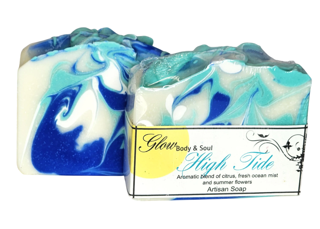 High Tide Aromatic Blend Of Citrus, Fresh Ocean Mist And Summer Flowere Artisan Soap 1 Pc