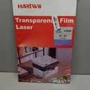 11x17 Laser Transparency Film,50 Sheets 4mil Double Sides Overhead Projector Film for Laser Jet Printer and Copier,Transparent OHP Film Paper A3 Menu Size