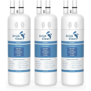 Replacement for Whirlpool EDR1RXD1, P8RFWB2L, W10295370A, Compatible with Kenmore 9081, WHR1RXD1, P4RFKB2, 46-9081, 46-9930 Refrigerator Water, PACK of 3