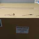 SportPet Airline Compliant LARGE 28.75" Travel Dog Kennel- Durable Plastic Airline Pet Carrier w/ Removable Wheels & Food Bowls, Collapsible Indoor/Outdoor Dog Kennel, Dogs up to 28"L & 20"H-Dark Gray