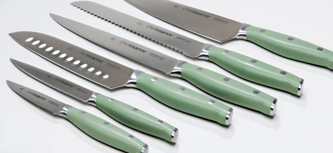 CHEFMAEVE 7 PC BLOCK CUTLERY SET