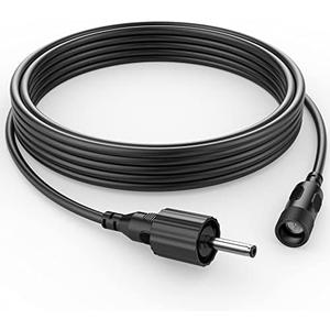 POPOSOAP 10 Feet Extension Cord for Solar Water Fountain Pump, Power Cord Extension for POPOSOAP Solar Water Pump Extension Cable