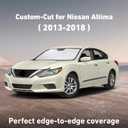 EcoNour Windshield Sunshade Compatible for Nissan Altima 2013-2016 2017 2018, Sun Visor for Front Windshield & Window Sun Shade Cover, UV Heat Blocker & Protector, Car Accessories