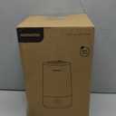 Homvana Humidifiers for Bedroom Home, 3.6 L Cool Mist Top-Fill 34H Super Long Time, Quiet 23dB, Baby Humidifier, Oil Diffuser for Large Room, House, Plant, Nursery, Office, BPA FREE, Ultrasonic (Grey)