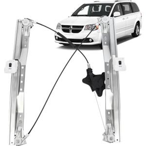 749-508 Front Driver Side Power Window Regulator Without Motor Replacement Fit for Chrysler Town & Country Dodge Grand Caravan Ram C/V for VW Routan 2008-2016