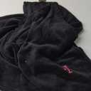 New T-Mobile Tuesdays Embroidered T Black Blanket Throw 41” x 53”