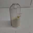 1PCS Makeup Brush Holder Organizer with Clear Lid 360 Rotating Sliding Opening Dustproof Brushes Container for Vanity