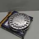 Solar Flag Pole Light  26 LED 1300 Lumen Super Bright, 12+ Hours Runtime, Auto On/Off, Durable Weatherproof Top-Mount for Outdoor Flagpoles (Deluxe Silver)