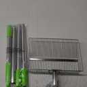 12inch Large Chicken Poop Scooper, 2 Widths of Slots Chicken Coop Litter Scoop with Stainless Steel Handle - 23" to 66", 4 in 1 Litter Sifting ShovelHeavy Duty Chicken Coop Accessories