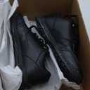 Shoes for Crews Liberty Women's Non Slip Work Shoes - Work & Safety Footwear, Comfortable Water Resistant Womens Food Service Sneakers - Black (6)