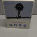 Stroller Fan Portable, Personal Fan for Travel, Digital display, Detachable 5 Speeds Rechargeable 360 Rotate Flexible Tripod Fan, For Home Office Stroller Camping - Black