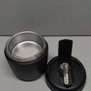 26oz Soup Thermo for Hot Food Kids Insulated Vacuum Food Jar with Buckle Lid,Wide Mouth Leakproof Stainless Steel Lunch Container with Spoon-Black