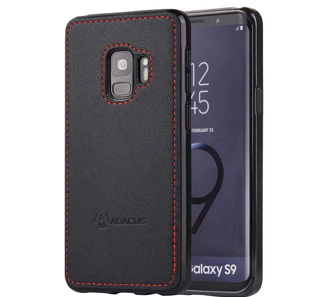 Samsung Galaxy S9 Case, Slim Bumper Back-Protection S 9 Cover, Black