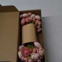 Ling's Moment Ranunculus Artificial Flower, Faux Silk Mini Ranunculus Flowers for DIY Bouquet, Bulk Fake Wedding Filler Flowers for Centerpieces Arrangements Bridal Shower Decorations, Dusty Rose