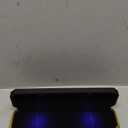 Luxury LED Necklace Long Chain Gift Box with LED Light, Velvet Jewelry Box Storage Case Organizer Holder (Black)