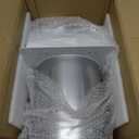 8 Inch Hooded Wall Vent with Screen and Damper,Outdoor Wall Exhaust Vent Cover Wall Cap for Exterior Kitchen Range Hood Ventilation Dryer HVAC Duct Air Exhaust, Galvanized Steel, White