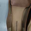 Amazon Essentials Women's Loafer Flat (8 Wide, Chestnut Brown Faux Leather)