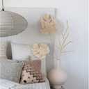 New Zealand Wool Tufted Pillow with Geometric Design