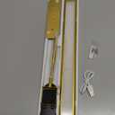 EZVALO Picture Light for Wall, 4800mAh Rechargeable Wireless Remote Lights, 16'' Dimmable Magnetic LED Art Painting Light with 3 Color Temps, Display for Gallery, Living Room, Bedroom, Hallway (Gold)