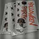 4 x EkkoVla Halloween Window Clings - 9 Sheets Reusable Halloween Decorations, 72 PCS Ghost Tree Witch Zombie Patterns for Treat or Trick Party, Home, Classroom, Store Holiday Decor