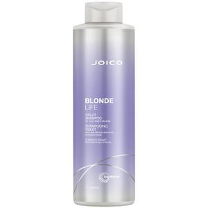 Joico Blonde Life Violet Shampoo | For Cool & Bright Blonde Hair | Neutralize Brassy Tones | Banish Yellow Tones | Boost Shine | Sulfate Free | With Monoi & Tamanu Oil