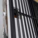 Lyromix 43'' Dog Crate Furniture with 3 Doors, XL Wooden Crate End Table Heavy Duty Indoor Puppy Cage for Medium to Large Dogs, Multiple Units Can be Combined (Brown)