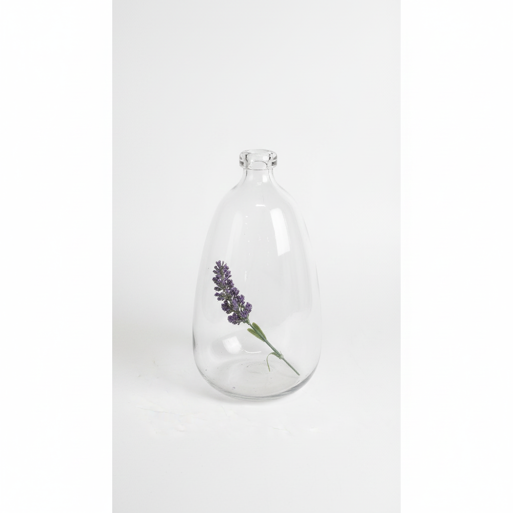 Glass with Lavender 