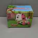 3-in-1 Musical Puppy Toys for 1 Year Old Girl Gift, Educational Baby Toy 6-12-18 Month, 1st Birthday Gift for 1 Year Old Girl Boy, First Bilingual Present for 7 8 9 10 Month Infant (Pink)