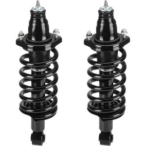 Rear Strut Shock Assembly w/Coil Spring for Honda CR-V 2002-2006 L4 2.4L Sport Utility, Replace 181380L 181380R, Left & Right, 2PCS (02-06 CR-V 2.4L - Rear)
