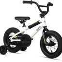 cubsala 12 14 16 18 Inch Kids Bike BMX Style Bicycle with Training Wheels Coaster Brake for 2-10 Years Old Toddlers Boys Girls Multiple Colors