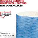 Honeywell Replacement Wicking Filter A, 3 pack, White, 3 Count