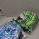 Sloosh Pool Floats Chairs Adult, 2 Packs Inflatable Pool Lounge Chairs, Blow up Hammock Pool Noodles Floats for Adults, Stripe Pattern Floating Water Chair for Pool Lake River(Stripe)