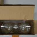 Hizashi E26 Edison Bulb 60 Watt LED, 4000K Dimmable Light Bulbs, ST19 Vintage Light Bulbs Cool White, 95+CRI, UL Listed,700 Lumens 6W E26 Medium Base, Clear Glass, Pack of 3