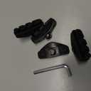 2 Pairs Road Brake Pads with Installation Tool Caliper Brake Blocks 50 mm