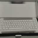 HITIME x XVX M67 Wireless 60% Percent Keyboard, QMK/VIA Gaming Keyboard, Tri-Mode Thocky Creamy Mechanical Key Board, Hot Swappable Gasket Mount RGB IMD Tech for Win/Mac, Spider Web Theme, White