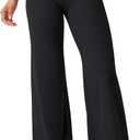 YEOREO Workout Leggings Womens No Front Seam Straight Leggings 29"/ 31.5"/ 33"/ 35" High Waist Buttery Eddiy Gym Yoga Pants (Medium, Black)