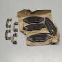 Bendix Premium SBC1337 Ceramic Rear Brake Pads for Cadillac CTS 2014-2008, SRX 2016-2010, Chevrolet Camaro 2015-2010, Saab 9-4X 2011