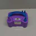 NuLink Balloon Pump Electric Portable Dual Nozzle Air Pump for Balloons Blower Pump Inflator for Decoration, Birthday Party [110V~120V, 600W, Purple]