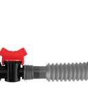 Performance Tool W4060 Flexible Funnel Spout - Mess-Free Fluid Transfer, Double-Threaded Cap, Air Bleed-Off Valve