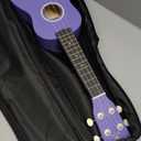Soprano Ukulele Beginner Pack, 21 Inch Basswood kids Ukuleles Starter Kit with Gig Bag Spare Strings Tuner and Picks. (purple)