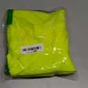 DPSAFETY High Visibility Shirts Quick Dry Safety T Shirts with Reflective Strips and Pocket Short Sleeve Mesh Hi Vis Construction Work Class 2 Shirt for Men/ Women Black Bottom Lime, XL