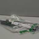 Spring Tension Curtain Rod 28 To 48 Inch Adjustable Expandable Black Tension Rod 7/8" Shower Curtain Rods No Drilling Spring Loaded Curtain Rod for Windows Bathroom Closet Kitchen Bedroom Doorway Door